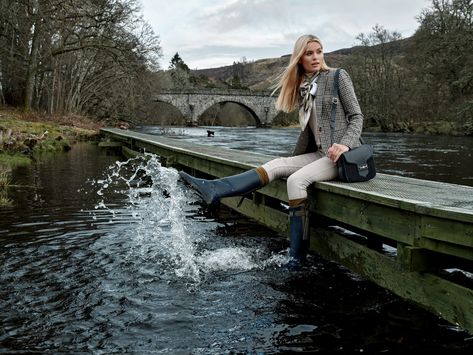 Puddle Jumping, Fairfax And Favor, New Boots, Country Boots, Country Fashion, Wellington Boot, Wellington Boots, Rural Life, Classic Elegance