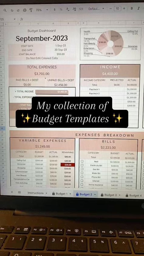 My collection of Google Sheets budget templates ❤️ #mycollection #budgettemplates #googlesheetsplann ramadandayplannerprintable #blackmonthlyplanner #plannerminimalist✔️. Google Sheets Aesthetic Templates, Budgeting Google Sheets, Google Spreadsheet Aesthetic, Google Sheets Budget Template Free, Google Sheets Aesthetic, Aesthetic Budgeting, Aesthetic Spreadsheet, Budget Planner App, Google Sheets Tips