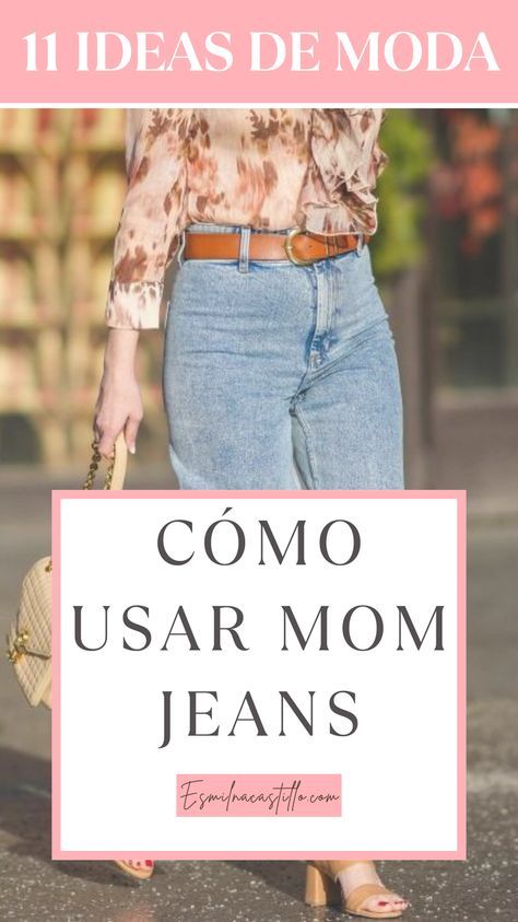 Nos encontramos aquí para comentar de los mom jeans: unos cuantos jeans de cintura alta que se ajustan en la parte de arriba y se sueltan en la parte de abajo. Gracias a su silueta, la estética de ‘mamá’ terminantemente está a la par con la civilización maternal. Mama Jeans Outfits, Pantalon Mom Outfit, Outfits Con Mon Jeans, Casual Outfits Mom Jeans, Mon Jeans Outfits, Pantalones Mom Jeans, Jeans Mom Outfit, Pantalones Mom, Pantalon Mom