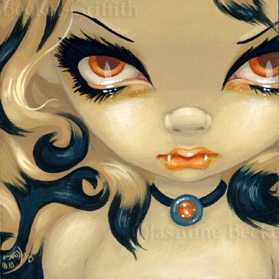 Faces of Faery #101 - Strangeling: The Art of Jasmine Becket-Griffith Griffith Art, Jasmine Beckett Griffith, Fairy Face, Faery Art, Jasmine Becket Griffith, Amy Brown, Eyes Art, Big Eyes Art, Fairy Dragon