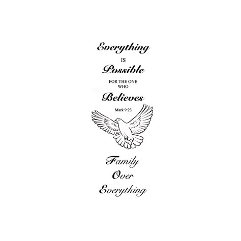 Everything Is Possible Tattoo, Possible Tattoo, Family Quotes Tattoos, Butterfly Tattoo Stencil, Family Over Everything, Tattoo Templates, Quotes Tattoos, Tattoo Design Book, Tattoo Stencil