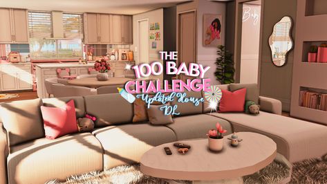 Xureila's 100 Baby Challenge *UPDATED* House Download ✨💗 | Xureila Sims 4 Cc Furniture Xureila, Xureila Sims 4 House, Sims 4 Xureila Cc, Ts4 Cc House Download, Sims 4 100 Baby Challenge House, Sims House Download, 100 Baby Challenge Sims 4 House, Sims 4 House Download, Big Houses Exterior