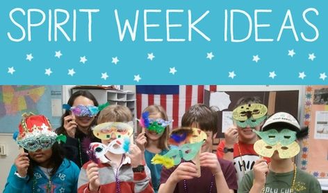 Spirit Week Ideas Spirit Week Ideas, Spirit Weeks, Spirit Day Ideas, Elementary Art Lesson Plans, Catholic Schools Week, School Spirit Week, School Spirit Days, Spirit Days, Spirit Day