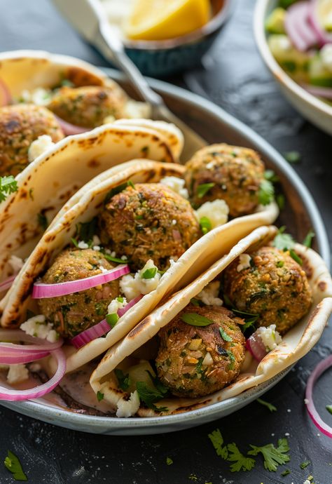 Learn How to Cook Falafel Recipe For Free | Recipes You'll Love, Made Easy! Falafel Balls, Trendy Recipes, Chickpea Fritters, Chickpea Patties, Falafel Recipe, Dry Chickpeas, Middle Eastern Dishes, Trending Recipes, Quick Weeknight Dinners