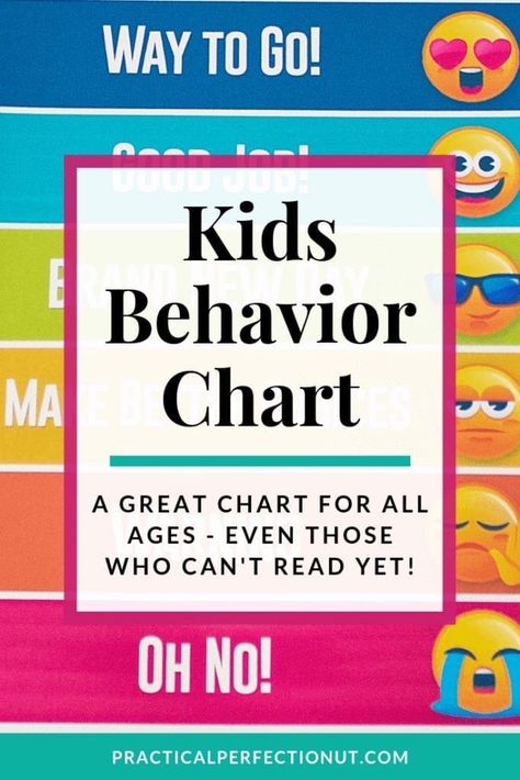 Free Printable Kids Behavior Chart | Practical Perfection Comand Center, Behavior Chart For Kids, Kids Behavior Chart, Daily Routine Kids, Kids Chore Chart Printable, Cute Kitchen Decor, Child Behavior Chart, Free Printables Organization, Just A Friend