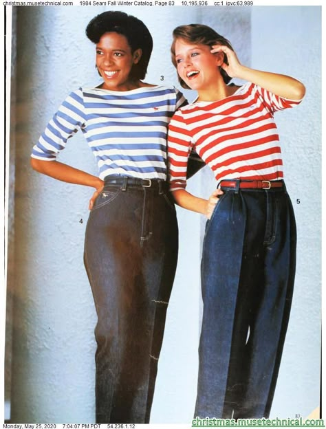 1984 Sears Fall Winter Catalog, Page 83 - Christmas Catalogs & Holiday Wishbooks 1980s Jeans Outfit, 80s Fashion Catalog Women, 1984 Fashion, 80s Preppy Fashion, 1987 Fashion Catalog, 1987 Fashion, Shirley Valentine, Sears 80s Catalog, 80s Sears Catalog Women