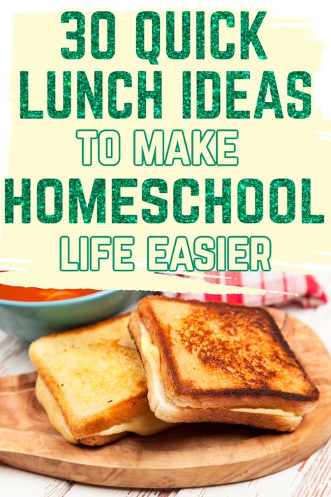 Homeschool Lunch Ideas, Homeschool Lunch, Weekend Lunch Ideas, Diy Meals, Home Lunch Ideas, Quick Lunch Ideas, Easy Lunches For Kids, Quick Easy Lunch, Cheap Lunch