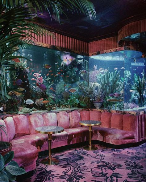 Which 1980s Florida bar lounge would you visit first? 🐠 [AI] Get your wall posters on liminaldestinations.com (link in bio!) • • • • #80sinterior #1980sinterior #80saesthetic #1980s #80svibes #80snostalgia #80sdecor #80s #80spenthouse #vintage #interiordesign #homedecor #luxuryhomes #midcentury #midcenturymodern #postmodern #luxury 80s Detective, 80s Home Aesthetic, 1980s Florida, 1980s Interior Design, 80’s Decor, Dream Penthouse, Penthouse Aesthetic, 1980s Interior, 80s Interior Design