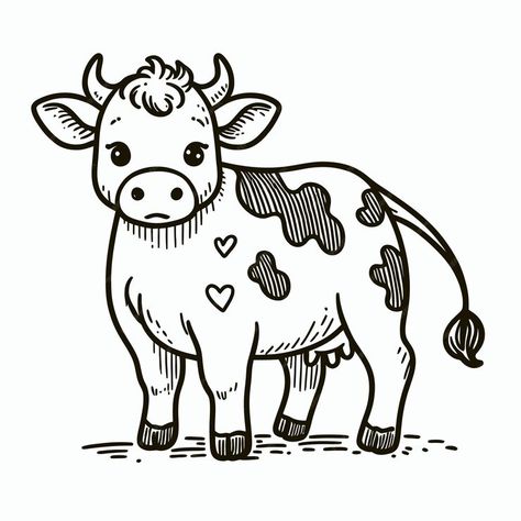 A drawing of a cow with hearts and the words quot cow quot on it | Premium AI-generated vector Flying Cow Drawing, Barn Drawing Simple, Cow Drawing Simple, Cute Cow Doodle, Cows Drawing, Cow Cartoon Drawing, Drawing Of A Cow, Cow Doodle, Cow Drawing Easy