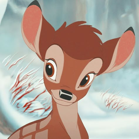 Bambi Icons, Old Disney Movies, Disney Mignon, Disney+ Icon, Bambi Art, Disney Pixar Characters, Bambi Disney, Disney Icons, Disney Collage