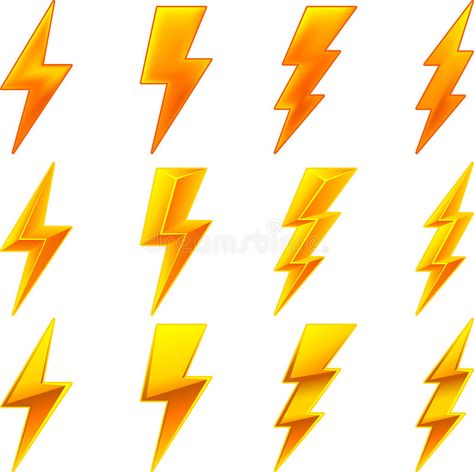 Lightning icons. Vector illustration of twelve lightning icons , #AFF, #Vector, #icons, #Lightning, #lightning, #twelve #ad Lightening Mc Queen, Ninjago Birthday Party, Ninjago Birthday, Vector Elements, Chroma Key, Kamikaze, Helmet Design, Game Icon, Doodle Art Designs