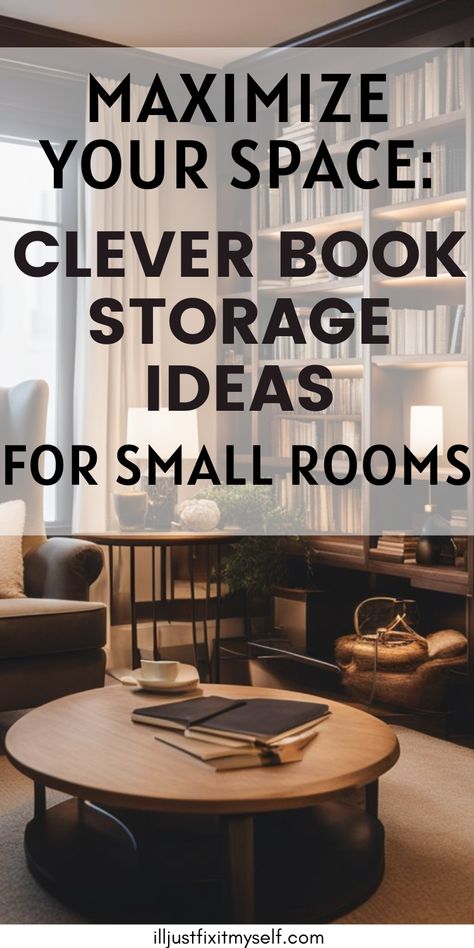 A stylish small space with a ladder shelf filled with books and decor, exemplifying innovative ways to store books in limited areas. Organise Books Storage Solutions, Low Level Bookcase, Book Storage Ideas Adults, Small Living Room Ideas With Bookshelves, Bookcase Ideas Living Room Small Spaces, Bookcase Small Living Room, Living Room Book Storage, Where To Store Books Ideas, Hide Books On Bookshelf