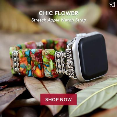 Cape Diablo - Say hello to your new favorite Smartwatch... Cape Diablo, Channeling Energy, Inner Self, Chic Flowers, Craft Corner, Glass Ideas, Apple Watch Strap, Watch Strap, Smartwatch