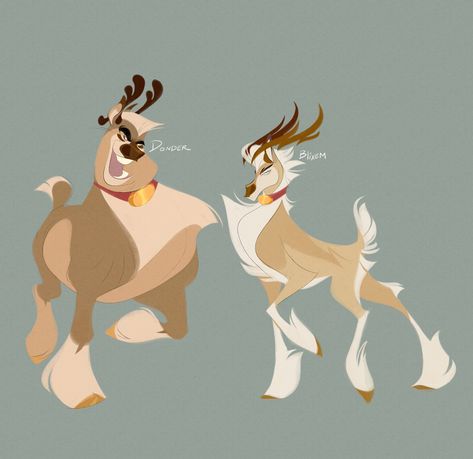 saira vargas on Twitter: "Santa's crew 🦌🔦🌩️💘☄️🦊(1/2)… " Caribou Fursona, Deer Fursona Art, Reindeer Fursona, Reindeer Character Design, Reindeer Reference, Deer Oc Human, Horse Fursona, Deer Character Design, Deer Fursona