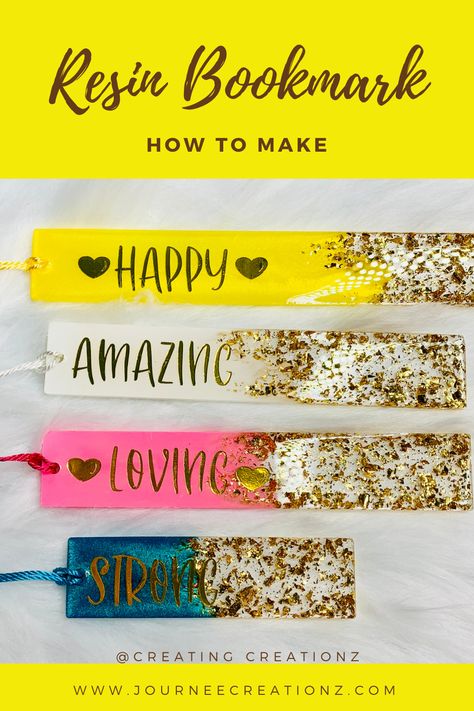 Diy Resin Bookmarks Tutorial, Resin Bookmarks How To Make, Diy Resin Bookmarks, Uv Resin Bookmark, Resin Bookmarks Ideas, Resin Bookmark Ideas, Cricut Bookmarks, Resin Book, Acrylic Bookmarks