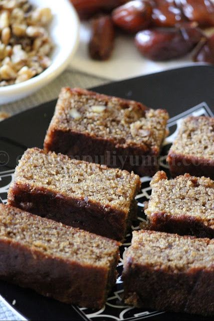 Date Pieces With Rice Flour, Recipes With Bananas And Dates, Banana And Date Cake, Banana Dates Cake, Banana Date Cake, Moist Date Cake Recipe, Eggless Banana Cake Recipe, Banana Walnut Cake, Banana Cake Recipe Easy