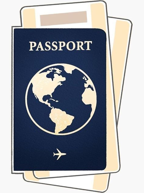 Travel Stickers Aesthetic, Passport Drawing, Aesthetic Passport, Passport Template, Diy Photo Book, Travel Party Theme, Travel Journal Scrapbook, Preppy Stickers, Stickers Aesthetic