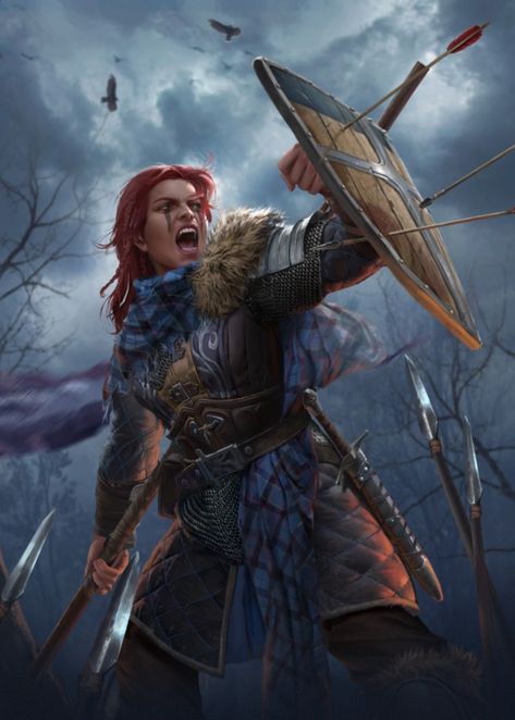 Viking People, Viking Character, Chica Cool, Viking Warrior, Warrior Girl, Fantasy Warrior, Fantasy Inspiration, Medieval Fantasy, Dnd Characters