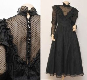 Sax Dress, Gunne Sax Dress, Gunne Sax, Gothic Outfits, Goth Outfits, Dark Fashion, Gothic Lolita, Vintage 60s, Goth Fashion