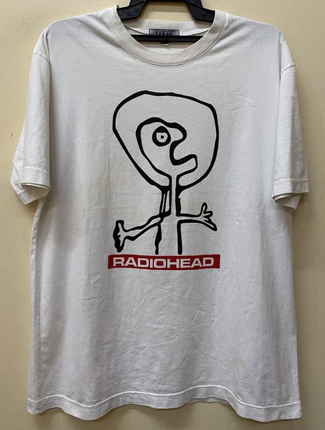 "Item :Vintage Radiohead Promo tshirt Armpit to Armpit :22\" Length :28\" Large metarials 100%cotton conditions used vintage refer to pics carefully made in original / authentic ACCEPT PAYMENT: PAYPAL ONLY ALL ITEM WILL BE SHIPPED WITHIN 3-5 BUSINESS DAY AFTER RECEIVING CLEARED PAYMENT AND DELIVERED 3-5WEEKS WE ARE USING DHL SHIPPING EXPRESS WITH YOUR TRACKING NUMBER. PLEASE LEAVE YOUR PHONE NUMBER DURING PURCHASE.PHONE NUMBER REQUIRES FOR DHL SHIPPING EXPRESS (VERY IMPORTANT) THANKS FOR VIEWING Radiohead The Bends, The Bends, Tee Shirt Outfit, Shirt Outfits, Radiohead, Band Shirts, Band Tees, Long Sleeve Sweatshirts, Vintage Shirts