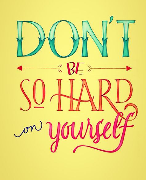 dont be so hard on yourself Quotes Positive, Positive Words, Health Quotes, Daily Motivation, Note To Self, Positive Thoughts, Gym Motivation, The Words, Inspirational Words