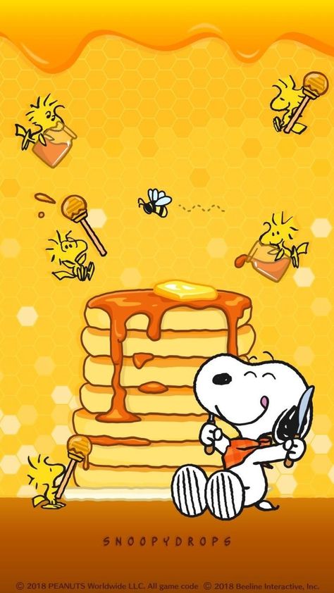 Snoopy Eating, Snoopy Autumn, Snoopy Fall, Autumn Pictures, Snoopy Wallpaper, The Peanuts, Fall Wallpaper, Woodstock, Wallpaper Iphone