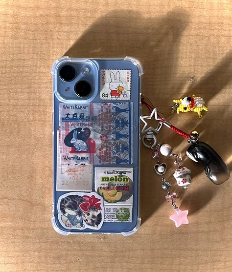 Clear Phone Case Design, 헬로키티 배경화면, Diy Phone Case Design, Iphone Case Stickers, Collage Phone Case, Pretty Phone Cases, Phone Design, Cute Cases, Clear Phone Case