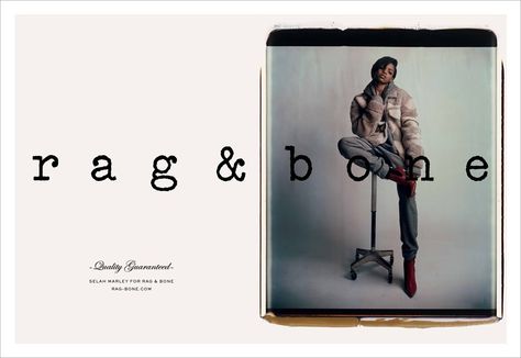 rag & bone fall 2017 photo project Selah Marley, Glen Luchford, Lottie Moss, Fashion Ads, Celebrity Families, Declaration Of Independence, Photo Projects, Rag And Bone, Fall Photos