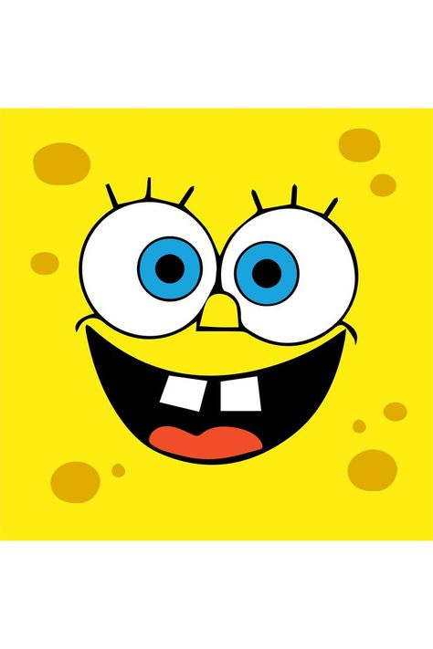 To get this FREE SVG file just save the image and run it through the free converter on svgtrace.com | Download this free cut file of SpongeBob's face for your Cricut or Silhouette machine! Linkedin Banner Images, Spongebob Svg, Spongebob Face, Good Night Love Pictures, Spongebob Faces, Spongebob Party, Linkedin Banner, Pineapple Under The Sea, Side Eye