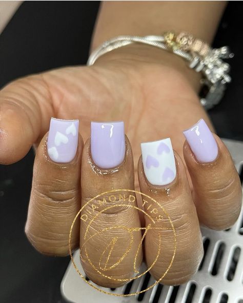 Lilac Nails, Purple Acrylic Nails, Acrylic Toe Nails, Hard Nails, Lavender Nails, Colored Acrylic Nails, Girly Acrylic Nails, French Tip Acrylic Nails, Simple Acrylic Nails