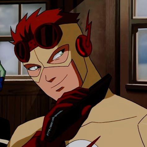 Young Justice Wally, Wally West Young Justice, Wallace West, Fictional Character Crush, Superhero Cartoon, Spaider Man, Dc World, Wally West, Kid Flash