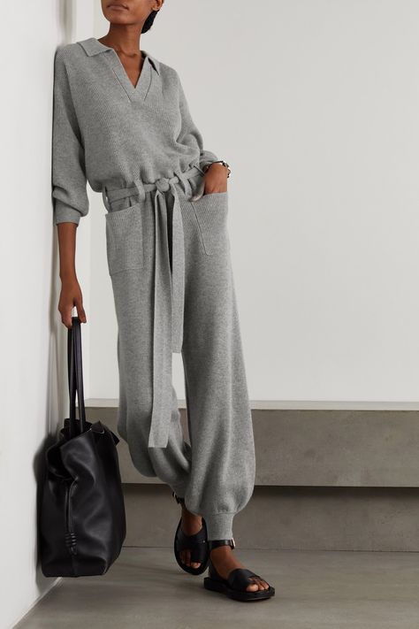 Lounge Outfit, Soft Dress, Comfort Wear, Net A Porter, Everyday Look, Women's Style, Women Collection, Light Gray, Casual Style