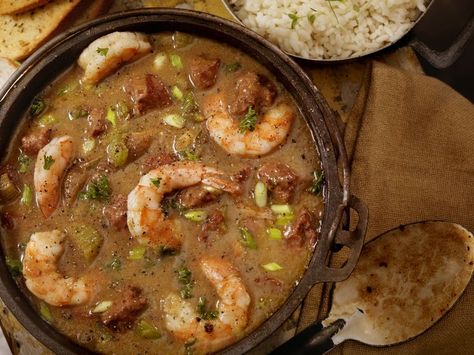 10 Best Gumbo Spots in New Orleans Gumbo Ingredients, Emeril Lagasse Recipes, Shrimp And Sausage Gumbo, Sausage Gumbo, Mardi Gras Food, Seafood Gumbo, Emeril Lagasse, Gumbo Recipe, Jambalaya