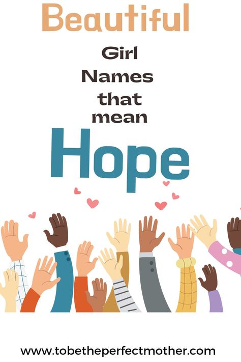 Beautiful girl names that mean hope, wish and desire Names That Mean Hope, Dutch Girl Names, S Girl Names, Names With Beautiful Meanings, Good Girl Names, Hope Meaning, Celtic Name, Spiritual Names, Life Recently