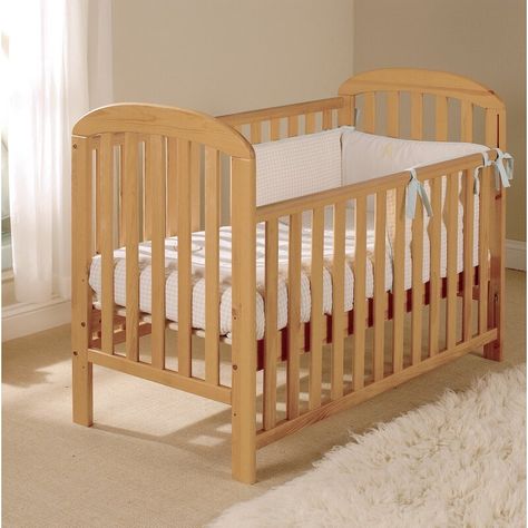 Mack + Milo Maust Cot with Mattress & Reviews | Wayfair.co.uk Baby Crib Designs, Crib Design, Adjustable Mattress, Baby Cot, Have A Good Night, Cot Bedding, Cots, Space Saver, Mattress Springs