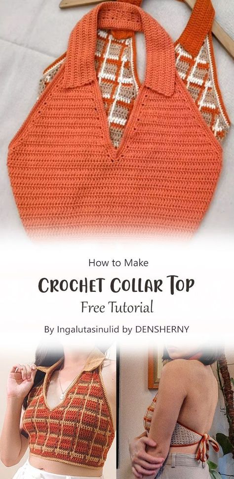 Free crochet tops outfit for beginners Crochet Blouses, Crochet Tops To Make, Vintage Crochet Tops Free Pattern, Crochet Patterns Outfits, Festival Top Crochet Pattern, Free Crochet Patterns For Beginners Clothing, Free Crochet Patterns For Clothes, Crochet Wrap Shirt Free Pattern, Crochet Summer Outfits Free Pattern