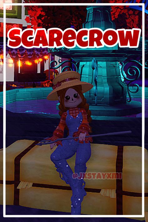 Scarecrow Royale High, Dripping In Gold Royale High, Scarecrow Outfit, Scarecrow Outfits, Royals High, Royal High Outfits Ideas Cheap, Sunset Island, Trisha Paytas, Island Theme