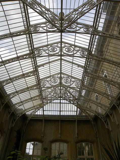 Iron Architecture, Cast Iron Architecture, Architecture Reference, Steel Architecture, Hand Silhouette, Glass Houses, Steel Trusses, Glass Building, Iron Design