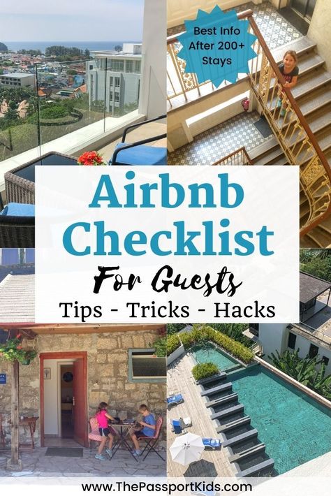 Here is the Best Airbnb Checklist for Guests to help you save money and find the best Airbnb to rent! Airbnb tips and tricks for Airbnb renters that can help you have the best Airbnb experience. Find out all our favourite Airbnb hacks that we used to travel the world! #airbnb #airbnbchecklist #airbnbtips #airbnbtricks #airbnbhacks #airbnbguesttips Things To Bring To An Airbnb, What To Bring To Airbnb, Airbnb Travel Tips, Air Bnb Packing List, Airbnb Checklist House Guests, Airbnb Packing List, Airbnb Dinner Ideas, Airbnb Hacks, Decorate Airbnb