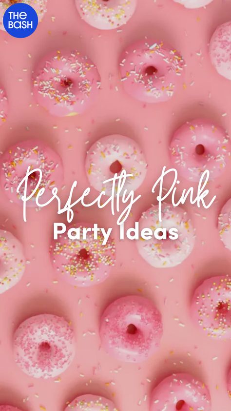 Pink Pajama Birthday Party, Pink Out Party Decorations, Pretty In Pink Party Decorations, Pretty In Pink Party Ideas, 18th Pink Birthday Party, Pink Party Ideas For Teens, Pink Party Games, Pink Color Party Ideas, Pink Teen Party