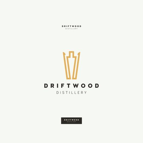 Driftwood Distillery - Design a "disruptive distilling" logo for a new distillery We are a new small craft distillery called Driftwood Distillery based in the Netherlands with a view to market in the... Distillery Logo Design, Distillery Logo, Coffee Logos, Wood Branding, Grind Coffee, Branding Identity, Brand Identity Pack, Logo Branding Identity, Logo Design Inspiration