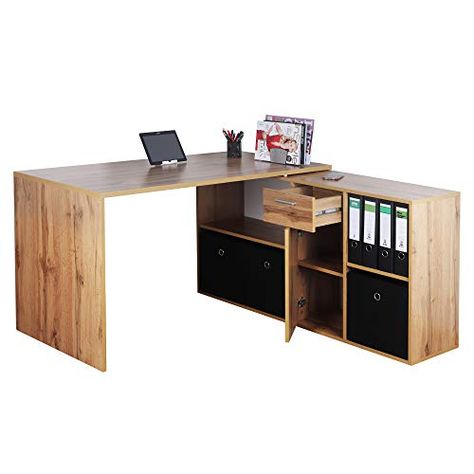 como hacer un escritorio esquinero Escritorios Esquineros, Corner Desk, Home Office, Desk, Interior Design, Furniture, Home Decor, Design, Home Décor