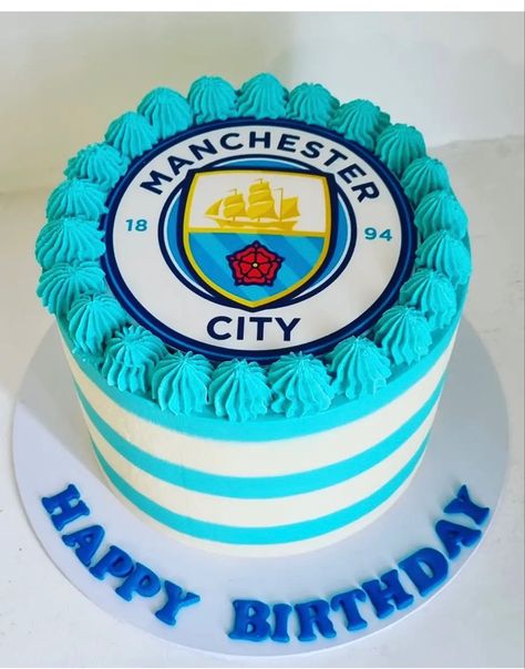 Man City Cake Ideas, Pikachu Cake Birthdays, Pikachu Cake, City Cake, Leo Birthday, Football Cake, Cake Making, Cake Designs Birthday, 12th Birthday