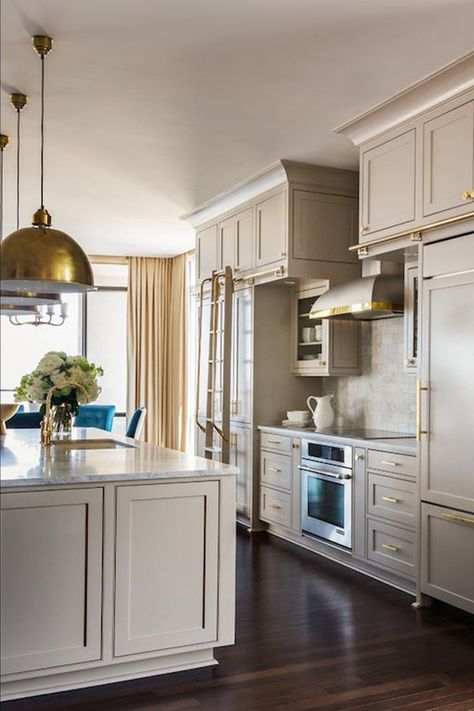 Perfect Greige Sherwin Williams Kitchen, Kitchen Cabinets Greige, Sherwin Williams Perfect Greige, Best Greige Paint, Best Greige, Greige Kitchen Cabinets, Greige Living Room, Perfect Greige, Greige Kitchen