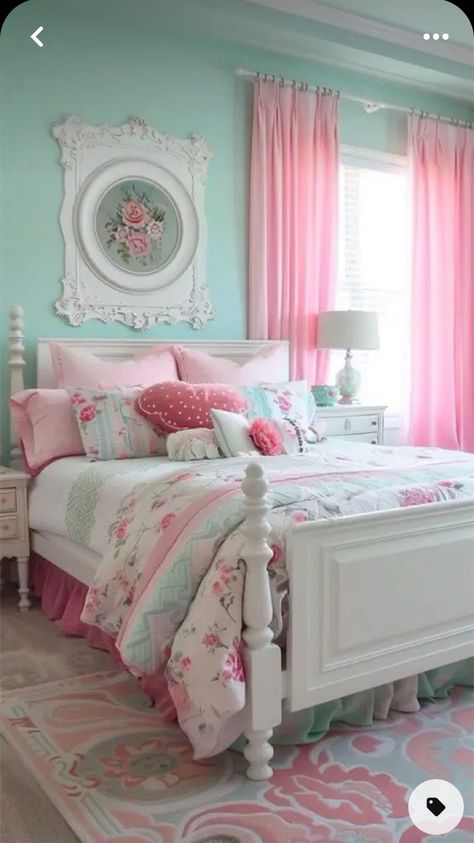 Chill Rooms, House Fever, Sustainable Living Room, Girls Bedroom Paint, Pretty Bedrooms, Restful Bedrooms, Ideas Habitaciones, Dreamy Night, Pink Bedrooms