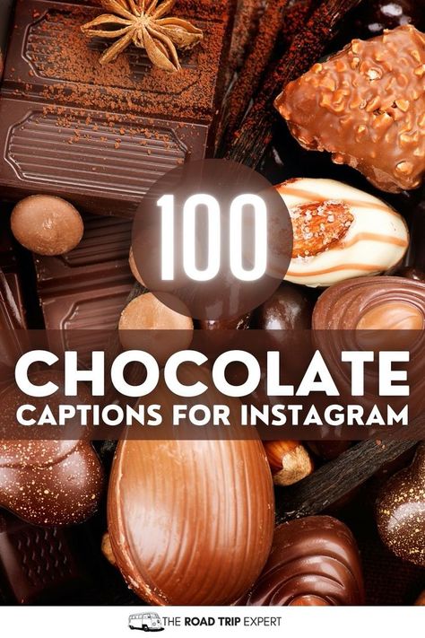 Chocolate Captions for Instagram Caption For Chocolate Lover, Chocolate Captions For Instagram, Chocolate Captions, Cake Quotes Funny, Chocolate Puns, Cake Captions, Chocolate Lovers Quotes, Best Captions For Instagram, Ice Cream Quotes