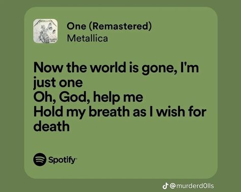 Metallica Quotes, Metallica Lyrics, Band Lyrics, Relatable Lyrics, Ride The Lightning, Music Things, Music Pics, Song Lyric Quotes, Spotify Lyrics