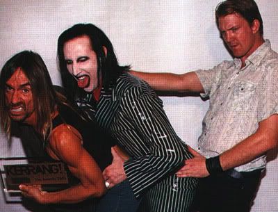 marilyn manson Brian Warner, Josh Homme, Queens Of The Stone Age, Anthony Kiedis, Jeff Beck, Iggy Pop, Eddie Vedder, Alice Cooper, Chris Cornell