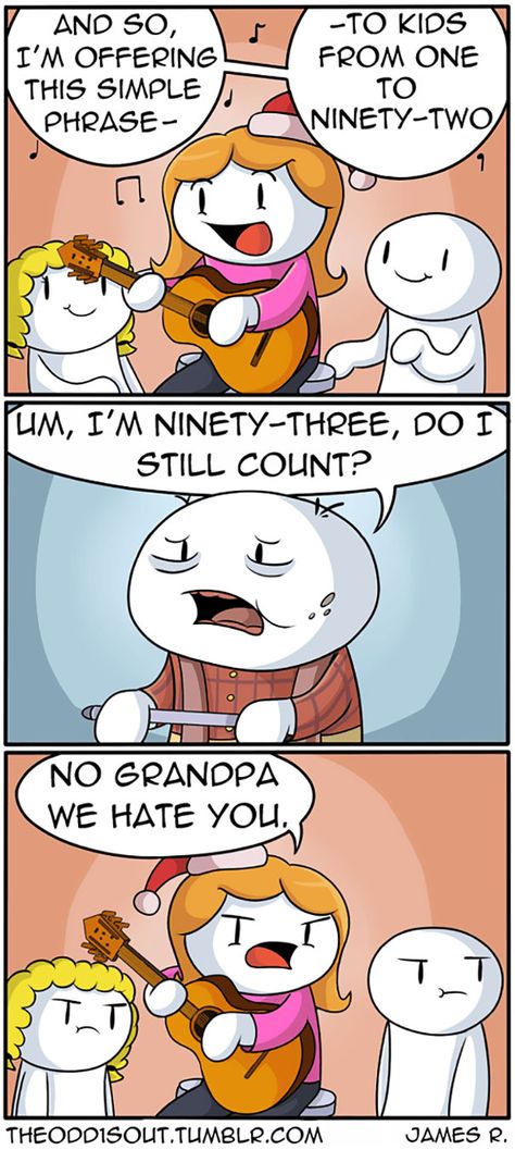 These 275 Funny Comics By Theodd1sout Have The Most Unexpected Endings Odd Ones Out Comics, Loading Artist, The Odd 1s Out, Theodd1sout Comics, The Awkward Yeti, Comics Strips, 4 Panel Life, Funny Comic Strips, Online Comics