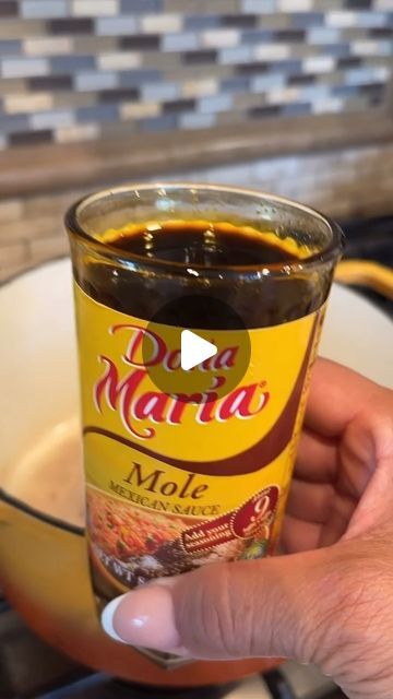 Chicken Mole Recipe Dona Maria, Mole Recipe Mexican, Mexican Chicken Mole, Mole Idea, Chicken Mole Recipe, Mexican Mole, Jenny Martinez, Mole Recipe, Chicken Verde